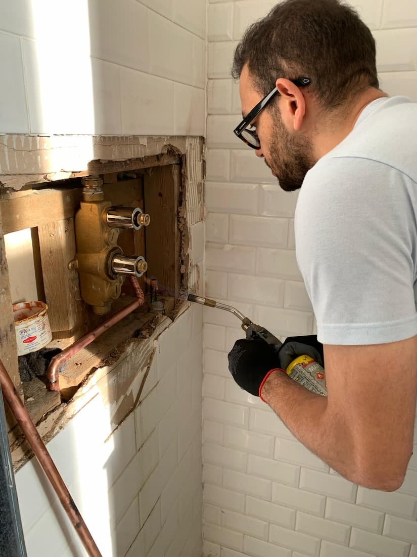 bathroom installation